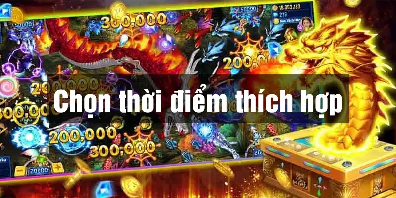 Xác định thời điểm hợp lý để săn cá