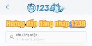 Hướng dẫn đăng nhập 123B